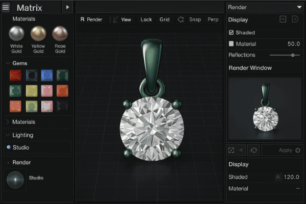 Jewellery Rendering cover