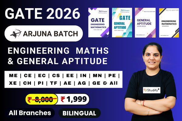 Arjuna Batch | Comprehensive Engineering Maths & General Aptitude | GATE 2026 | All Streams | Zero to Mastery cover
