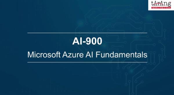 AI 900 Cert cover