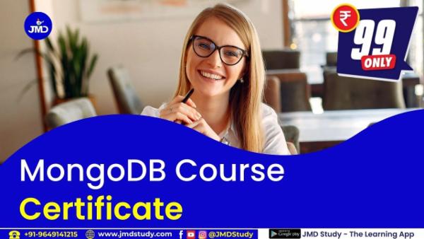 MongoDB Certificate cover