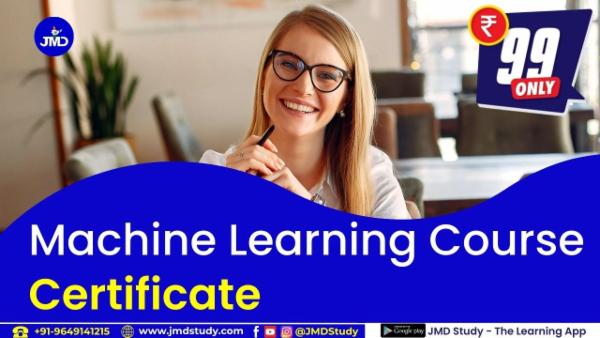 Machine Learning Certificate cover