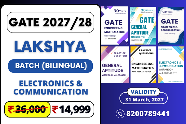 Lakshya Batch | ECE Comprehensive Course GATE Exam | All Subjects | Zero to Mastery cover