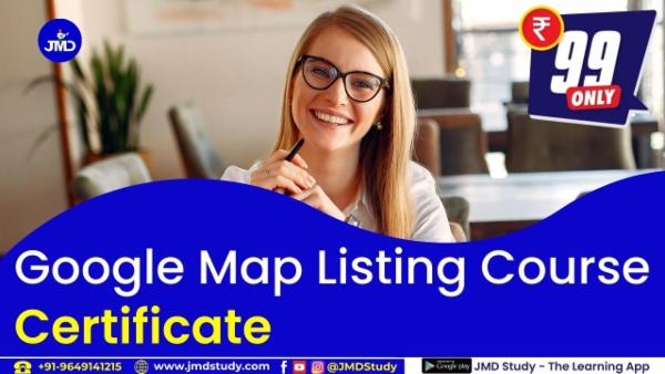 Google Map Listing Certificate cover