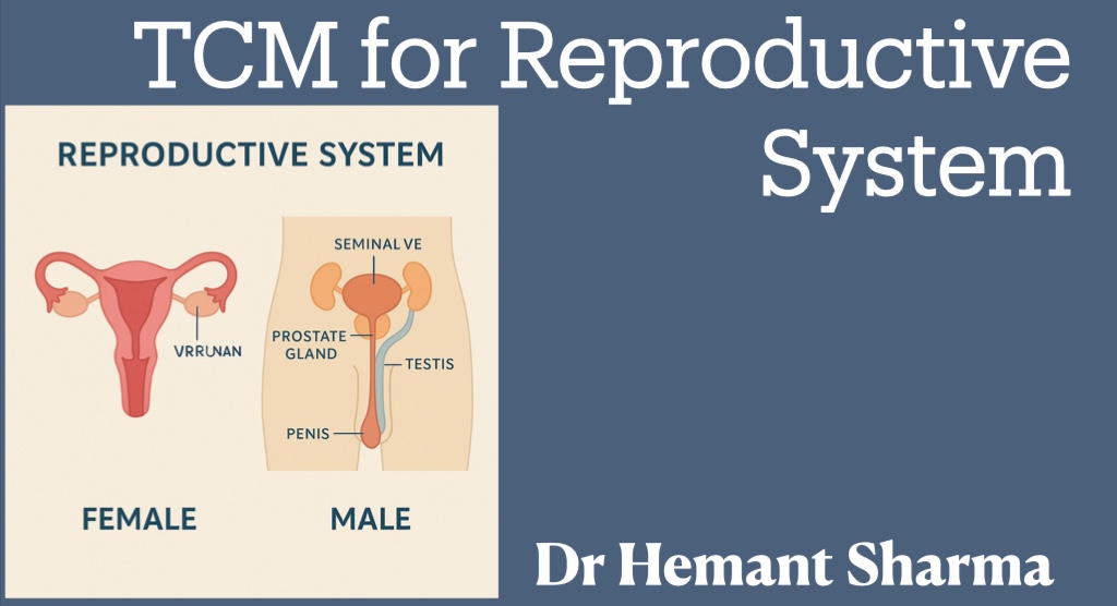 Recent - TCM concept of Male - Female Reproductive System  cover