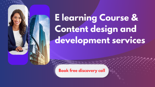 E learning Course & Content Design & Development cover