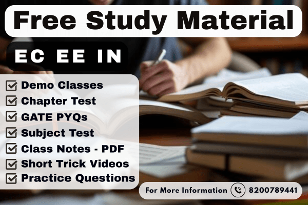 Free Study Material | EC EE IN Streams | GATE ESE AE/JE cover