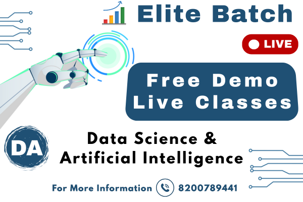 Free Demo Live Classes Data Science & Artificial Intelligence - DA Branch | GATE 2026/27 cover