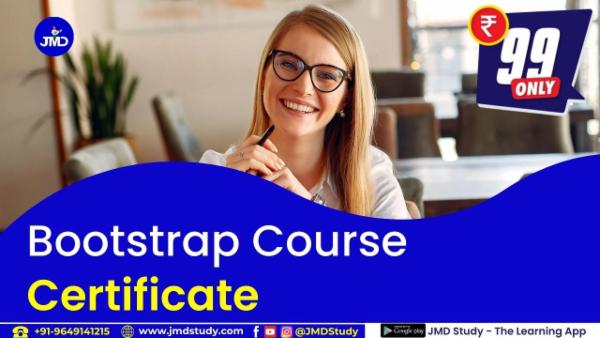 Bootstrap Certificate cover