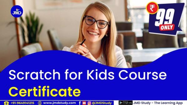 Scratch for Kids Certificate cover