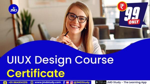 UIUX Design Certificate cover