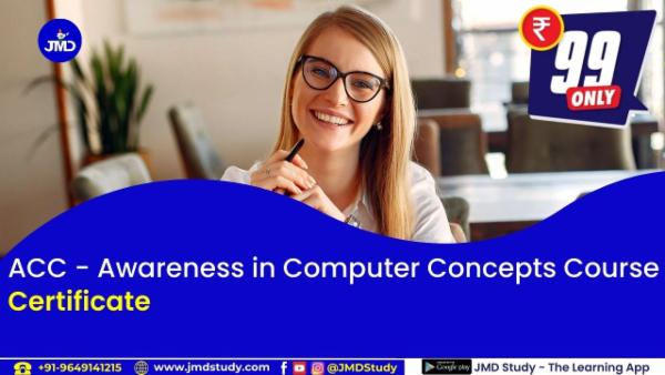 ACC - Awareness in Computer Concepts Certificate cover