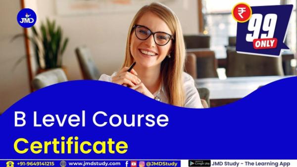 B Level Certificate cover