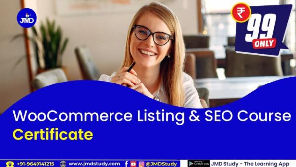 WooCommerce Listing & SEO Certificate cover