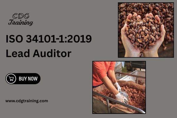 ISO 34101-1:2019 Lead Auditor cover