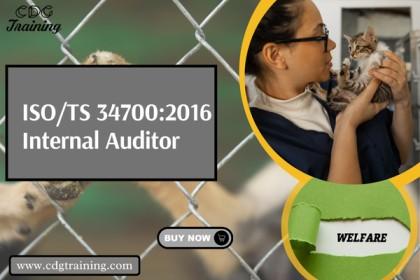ISO/TS 34700:2016 Internal Auditor cover