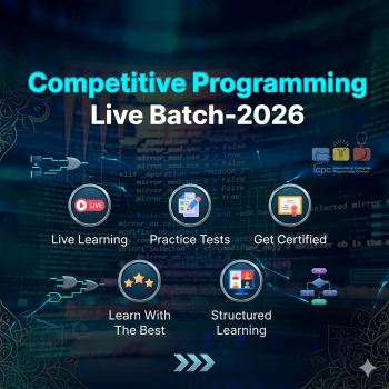 Competitive Programming Live Batch-2026 cover