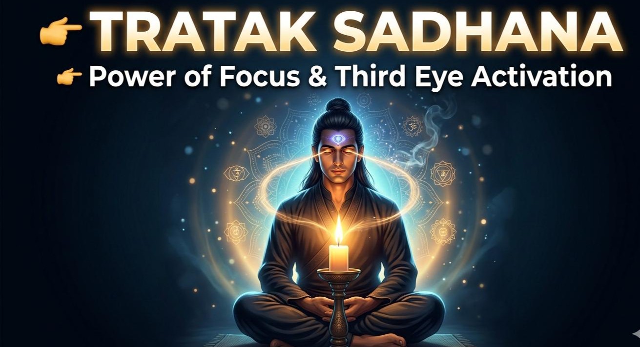 Tratak sadhna  cover