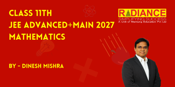 CLASS-11TH TARGET JEE-2027 MATHS cover