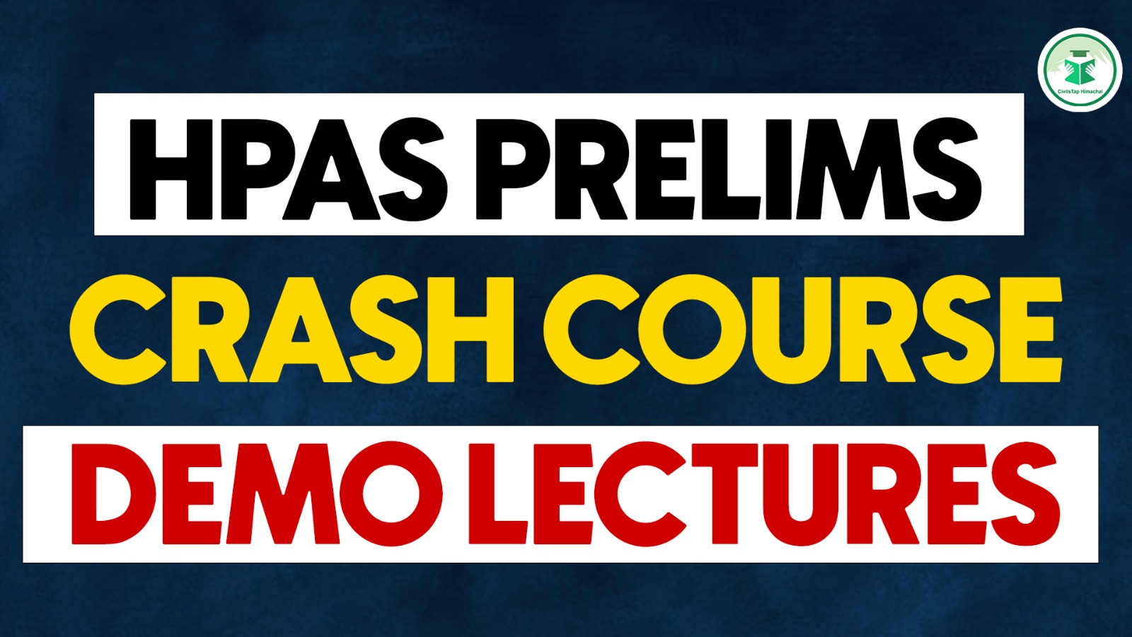 HPAS Prelims 2025 Crash Course Demo Lecture B3 cover