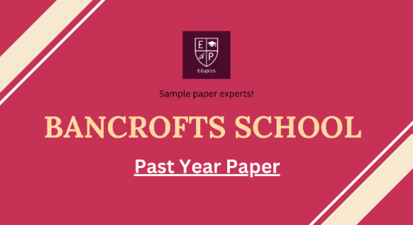 Bancrofts-School-Sample-Paper-1 cover