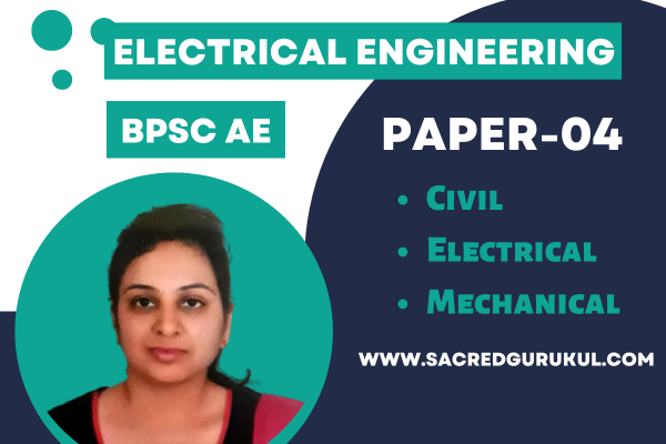 BPSC AE ELECTRICAL ENGINEERING (PAPER-04) cover