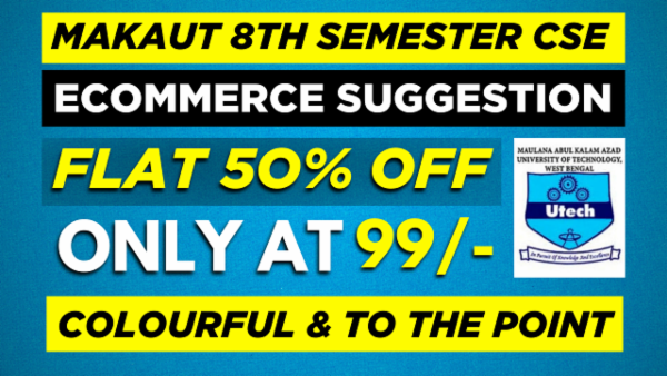MAKAUT 8TH SEMESTER CSE E-COMMERCE & ERP CHAPTER WISE NOTES+PYQ WITH SOLUTION cover