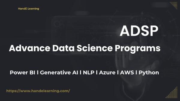 Advance Data Science Programs  cover