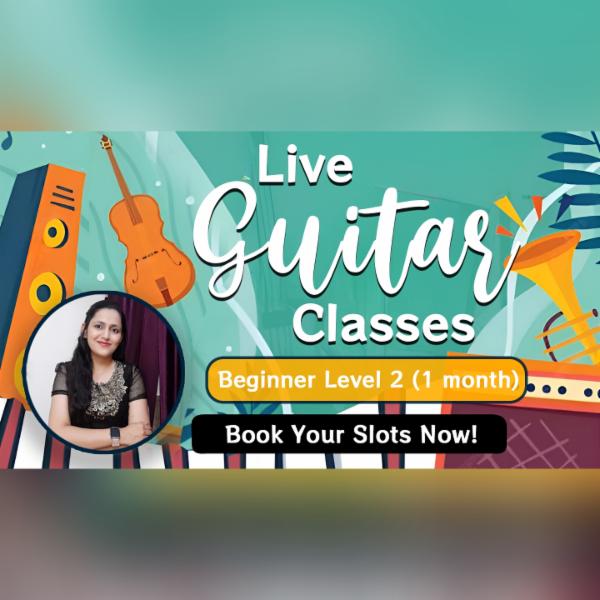 APRIL 2025 - LIVE GUITAR CLASSES - LEVEL 2 cover
