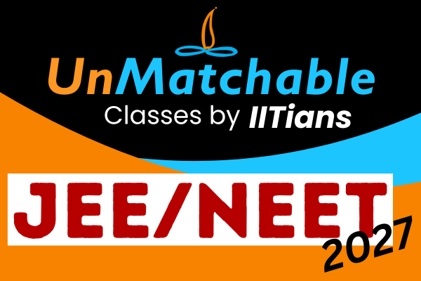 UnMatchable JEE/NEET 2027 cover