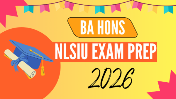 NLSIU BA Hons - 2026 Prep Course cover