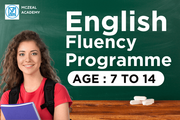 English Fluency Programme - Age 7 to 14 yrs cover