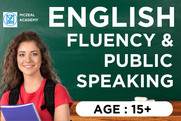 English Fluency & Public Speaking (Age: 15+) cover
