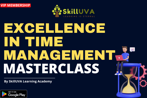 Excellence in Time Management MASTERCLASS cover