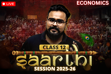 Saarthi "only Economics" Class 12 Commerce 🔥 2025 - 26 cover