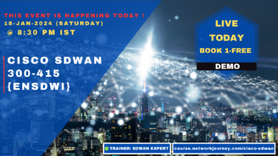 SDWAN For Network Engineers 300-415 -April2025 cover