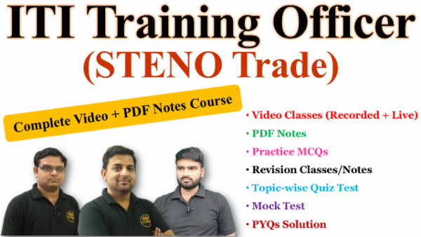MP ITI Training Officer (STENO Trade) cover