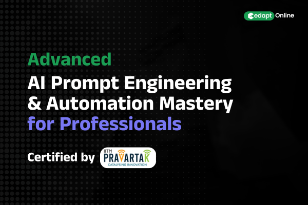 Advanced Prompt Engineering Certification cover