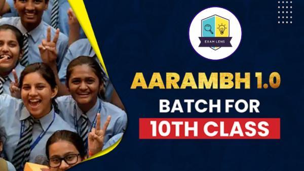 AARAMBH BATCH Full Year Course (2025-26) cover