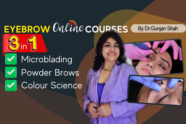 Eyebrow Permanent Makeup Package(3 Courses) cover