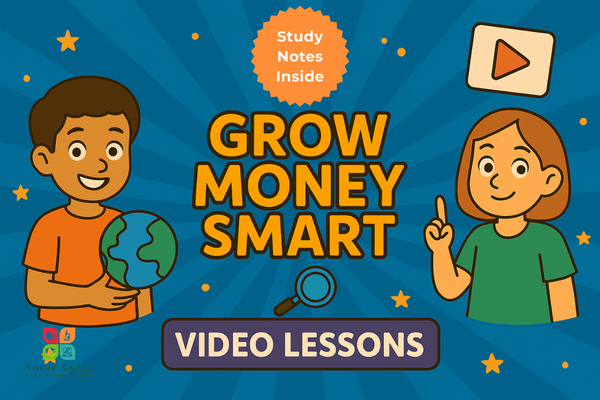 Financial Lessons For Children Series - Grow Money Smarts cover
