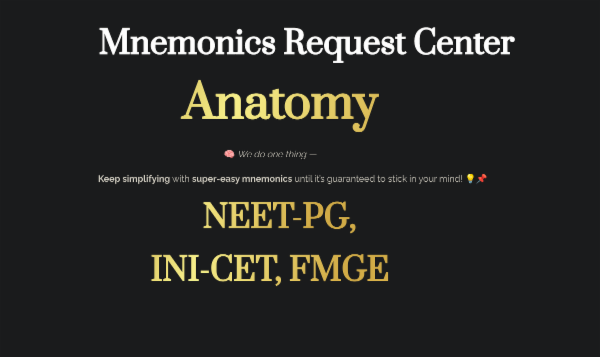 Anatomy 🎯 "Super-Easy Mnemonics & Smart Study Kit" 📚 Sessions | Assignments | Quizzes | Flashcards | Notes cover