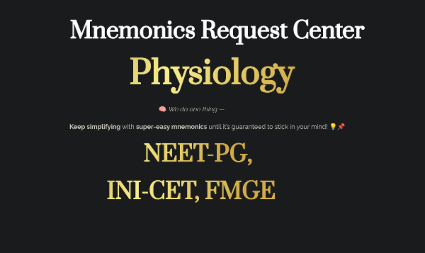 PHYSIOLOGY 🎯 "Super-Easy Mnemonics & Smart Study Kit" 📚 Sessions | Assignments | Quizzes | Flashcards | Notes cover