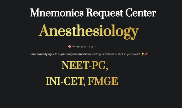 Anesthesia 🎯 "Super-Easy Mnemonics & Smart Study Kit" 📚 Sessions | Assignments | Quizzes | Flashcards | Notes cover