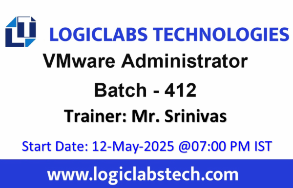 VMware Adminstration By Mr. Srinivas -Batch - 412 cover