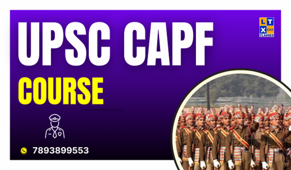 UPSC CAPF cover