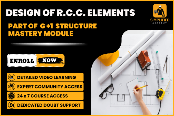 Design Of R.C.C. Elements in G+1 STRUCTURE MASTERY MODULE cover