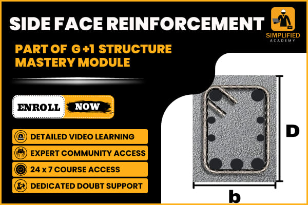 Side Face Reinforcement in G+1 STRUCTURE MASTERY MODULE cover
