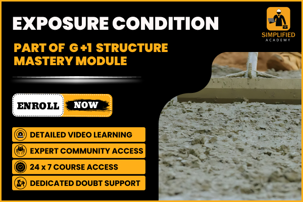 EXPOSURE CONDITION in G+1 STRUCTURE MASTERY MODULE cover
