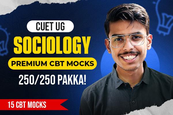 Sociology - 15 Full Length Mocks | CUET UG Exam cover