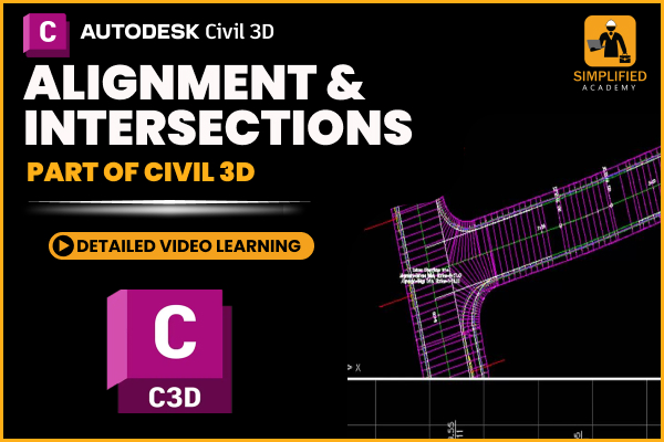 Alignment & Intersections in Autodesk Civil 3D cover